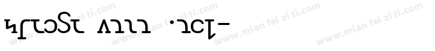 Iverse Mono Bold字体转换